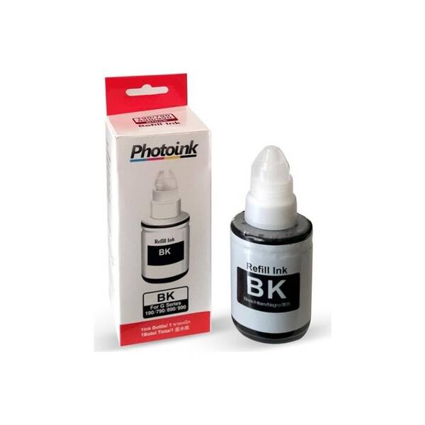 Photoink Canon GI-490 Black Mürekkep 135 ML - 1