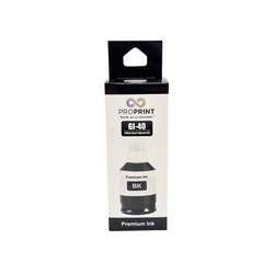 CANON - ProPrint Canon GI-40/3385C001 Siyah Muadil Mürekkep 170 Ml