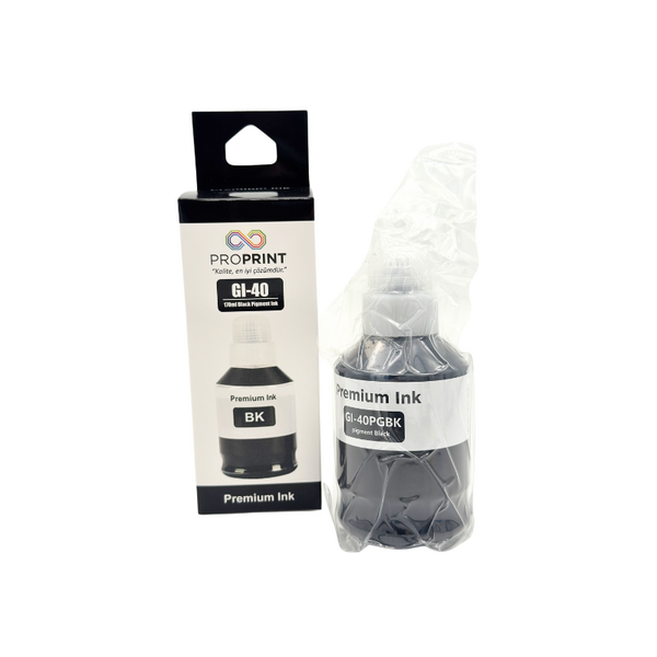 ProPrint Canon GI-40/3385C001 Black Compatible Ink 170 Ml - 5