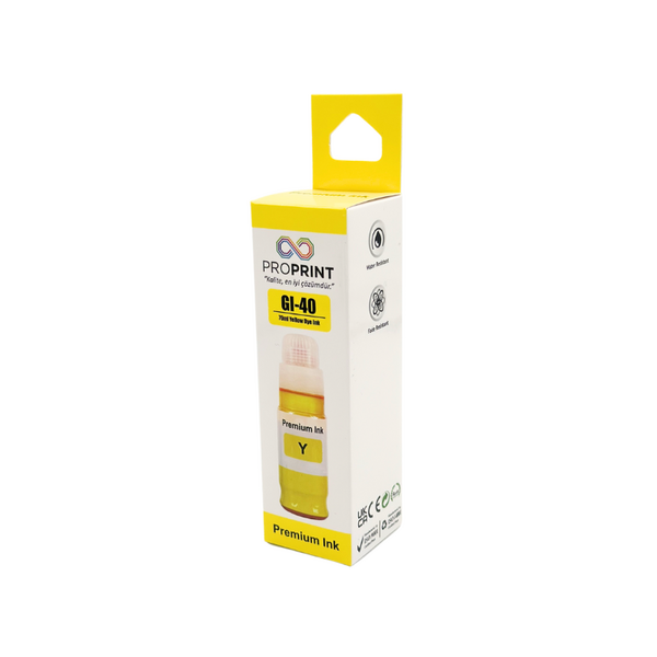 ProPrint Canon GI-40/3402C001 Sarı Muadil Mürekkep 70 Ml - 3