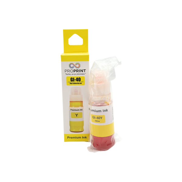 ProPrint Canon GI-40/3402C001 Sarı Muadil Mürekkep 70 Ml - 5