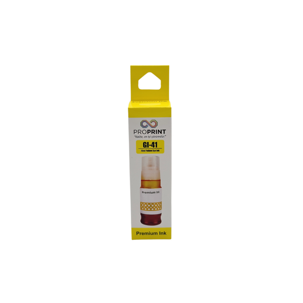 ProPrint Canon GI-41 Yellow Compatible Ink 70 Ml - 1