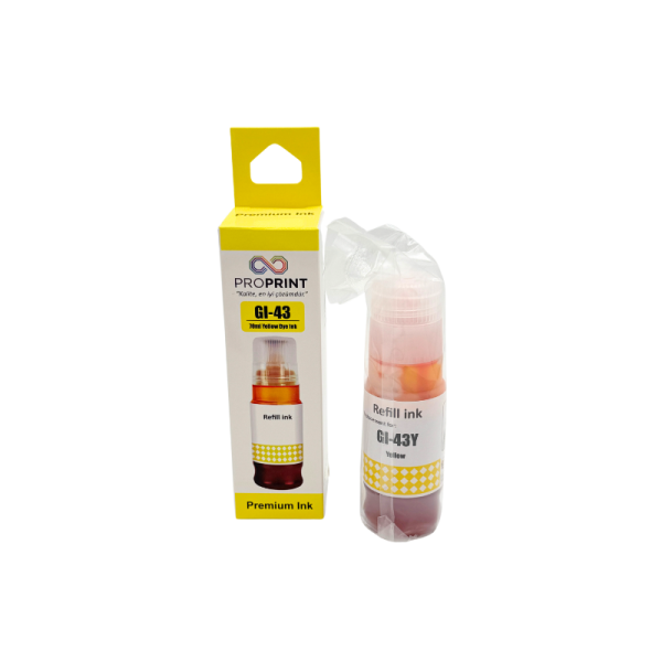 ProPrint Canon GI-43/4689C001 Sarı Muadil Mürekkep 70 Ml - 1