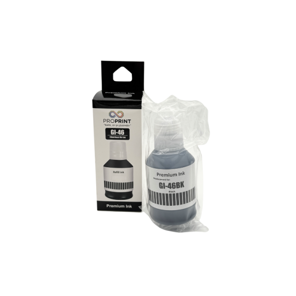 ProPrint Canon GI-46/4411C001 Black Compatible Ink 170 Ml - 1