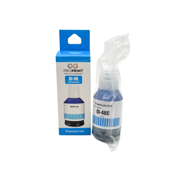 ProPrint Canon GI-46/4427C001 Cyan Compatible Ink 70 Ml - 1