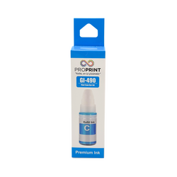 CANON - ProPrint Canon GI-490/0664C001 Mavi Muadil Mürekkep 70 Ml