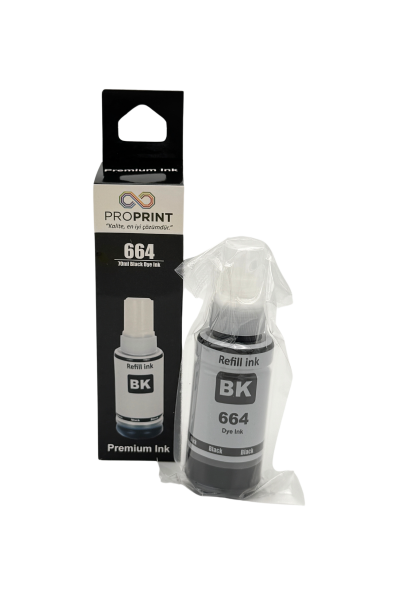 ProPrint Epson T6644-C13T66414A Siyah Muadil Mürekkep 70 Ml - 1