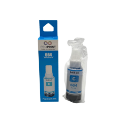 ProPrint Epson T6644-C13T66424A Cyan Compatible Ink 70 Ml - 1