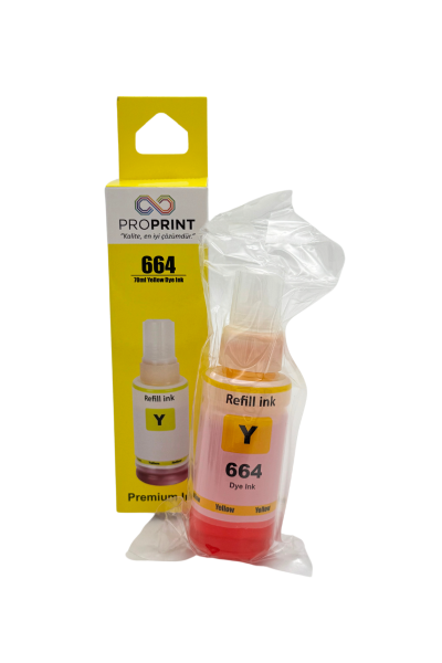 ProPrint Epson T6644-C13T66444A Sarı Muadil Mürekkep 70 Ml - 1