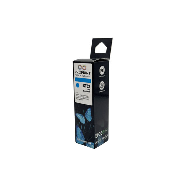 ProPrint Hp GT52 Cyan Compatible Ink 70 Ml - 3