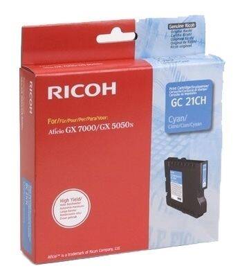 Ricoh Aficio GC-21CH Mavi Orjinal Kartuş