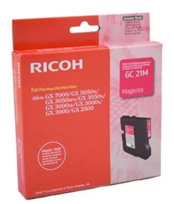 Ricoh Aficio GC-21M Kırmızı Orjinal Kartuş