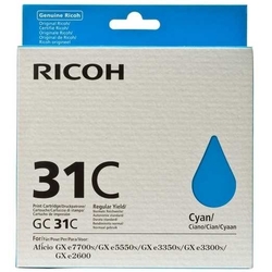 Ricoh Aficio GC-31C Cyan Original Cartridge - RICOH