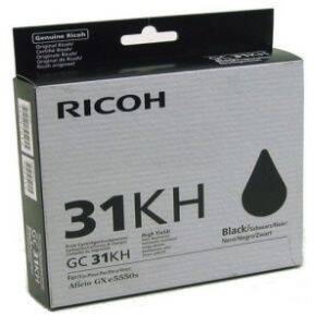 Ricoh Aficio GC-31KH Black Original Cartridge - 1