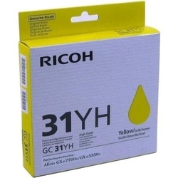 Ricoh Aficio GC-31YH Yellow Original Cartridge - RICOH