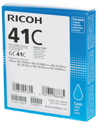 Ricoh Aficio GC-41C Cyan Original Cartridge - RICOH