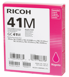 RICOH - Ricoh Aficio GC-41M Kırmızı Orjinal Kartuş
