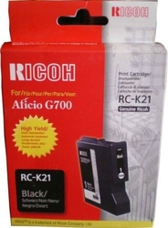 RICOH - Ricoh Aficio RC-K21 Siyah Orjinal Kartuş