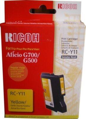 Ricoh Aficio RC-Y11 Sarı Orjinal Kartuş