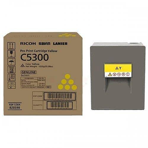 Ricoh Pro-C5300 Sarı Orijinal Toner 828602 - 1