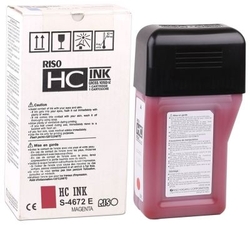 Riso S-4672 Magenta Original Ink - RISO