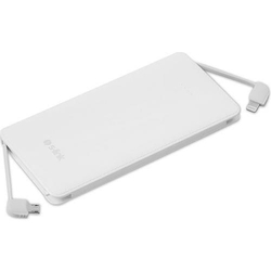 S-link IP-513 5000mAh Powerbank Beyaz Taşınabilir Kutusuz Pil Şarj Cihazı - Thumbnail