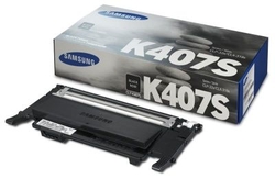 SAMSUNG - Samsung CLP-320/CLT-K407S/SU134A Siyah Orjinal Toner