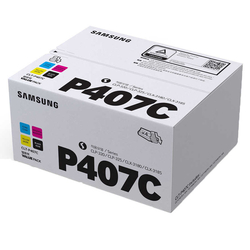 Samsung CLP-320/CLT-P407C Original Toner Advantage Package - SAMSUNG