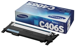 SAMSUNG - Samsung CLP-365/CLT-C406S/ST988A Mavi Orjinal Toner