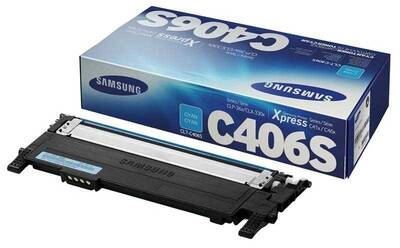 Samsung CLP-365/CLT-C406S/ST988A Mavi Orjinal Toner