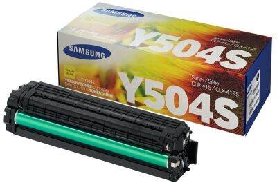 Samsung CLP-415/CLT-Y504S/SU506A Sarı Orjinal Toner