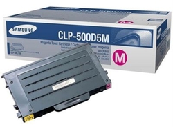 SAMSUNG - Samsung CLP-500 Kırmızı Orjinal Toner