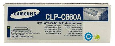 Samsung CLP-660/ST886A Cyan Original Toner - 1