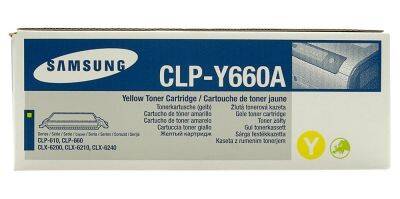 Samsung CLP-660/ST960A Sarı Orjinal Toner