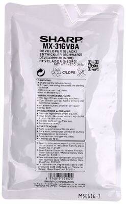 Sharp MX-31GVBA Siyah Orjinal Developer