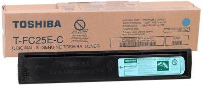 Toshiba T-FC25E-C Cyan Original Photocopy Toner - 1