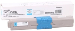 Toshiba T-FC26E-C Cyan Original Photocopy Toner Extra High-Power - TOSHIBA