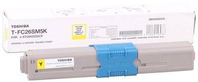 Toshiba T-FC26E-Y Sarı Orjinal Fotokopi Toner Yüksek Kapasiteli