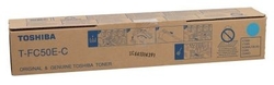Toshiba T-FC50E-C Cyan Original Photocopy Toner - TOSHIBA