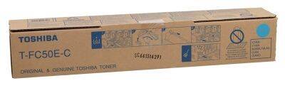 Toshiba T-FC50E-C Cyan Original Photocopy Toner - 1