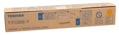 Toshiba T-FC50E-Y Yellow Original Photocopy Toner - 1