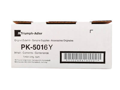 Triumph-Adler PK-5016/1T02R9AUT1 Yellow Original Toner - 1