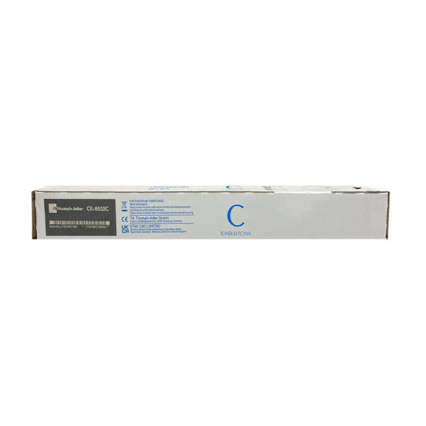 Triumph‑Adler CK‑8532C (1T02YMCUT0) Cyan Original Toner - 1