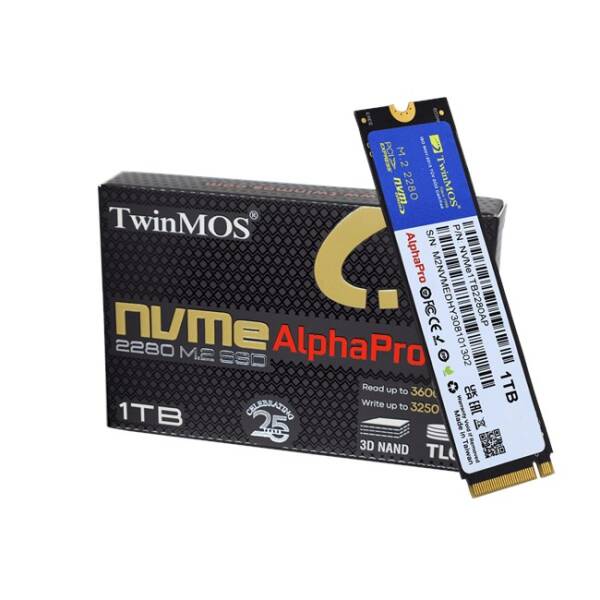 TwinMOS AlphaPro 1TB NVMe M.2 SSD - 2