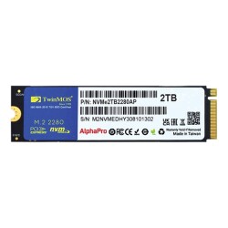 TwinMOS AlphaPro 2TB NVMe M.2 SSD - TwinMOS