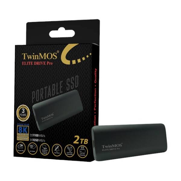 TwinMOS EliteDrive Pro 2TB Portable External SSD - 1