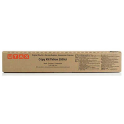 Utax 2550ci-662510016 Yellow Original Photocopy Toner - UTAX