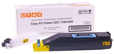 Utax CDC1740 Sarı Orjinal Fotokopi Toner