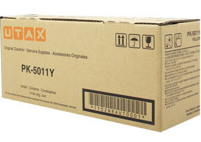 Utax PK-5011Y Yellow Original Photocopy Toner - 1