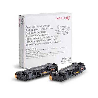 Xerox B205-106R04349 Original Toner İkili Paket - 1